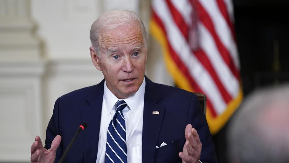 USA's præsident, Joe Biden, vil arbejde for at indføre national lovgivning, der sikrer retten til abort. (Arkivfoto). <i>Susan Walsh/Ritzau Scanpix</i>