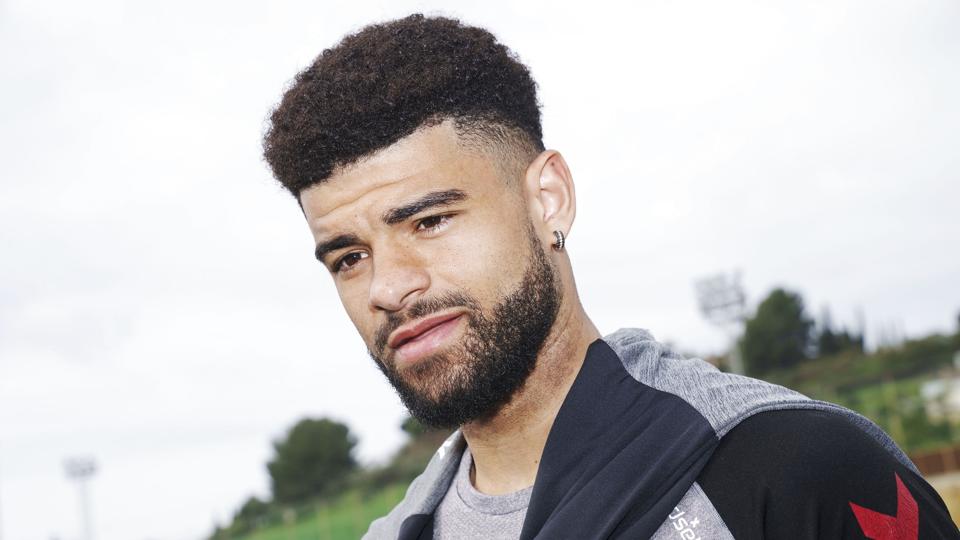 Philip Billing ses her under landsholdets træningslejr i Sydspanien i slutningen af marts. Efter sommerferien står den på Premier League for midtbaneslideren. <i>Bo Amstrup / Ritzau Scanpix/Ritzau Scanpix</i>