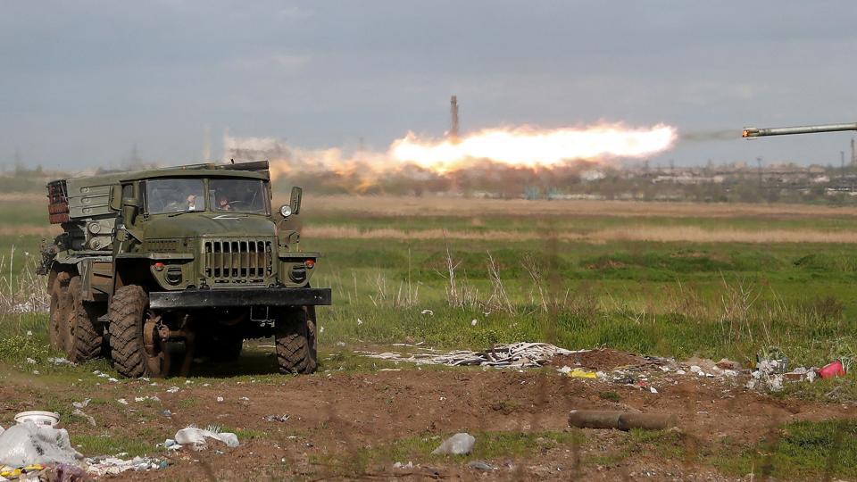 Mange har mistet livet i tirsdagens angreb på Donetsk tirsdag. (Arkivfoto). <i>Alexander Ermochenko/Reuters</i>