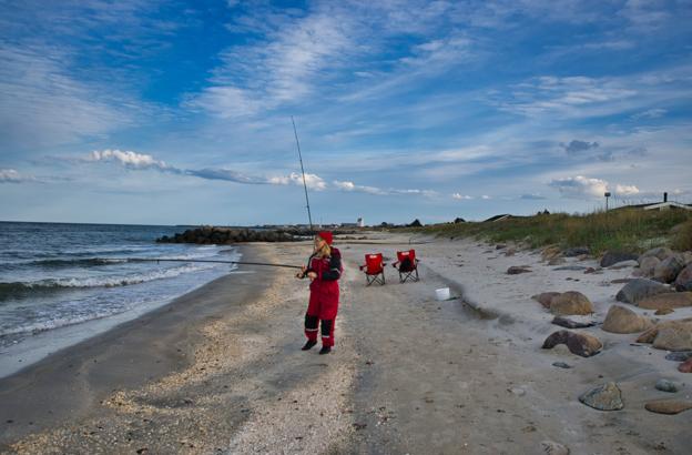 Udover spændingen ved fiskeriet venter der også smukke oplevelser langs Kattegats strande. <i>Foto: Senad Custic</i>