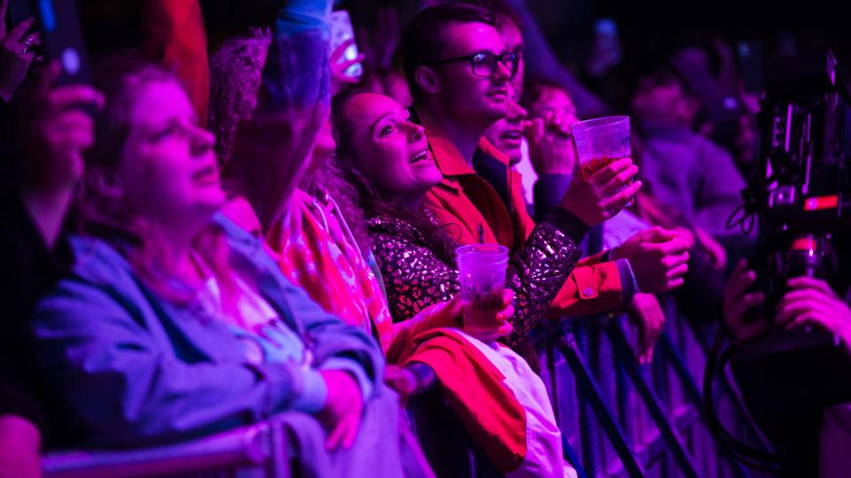 Fredag den 29. april spillede Aqua til Fredagsrock i Tivoli. Den kommende fredags koncert er aflyst på grund af bekymring for sikkerheden. (Arkivfoto). <i>Martin Sylvest/Ritzau Scanpix</i>