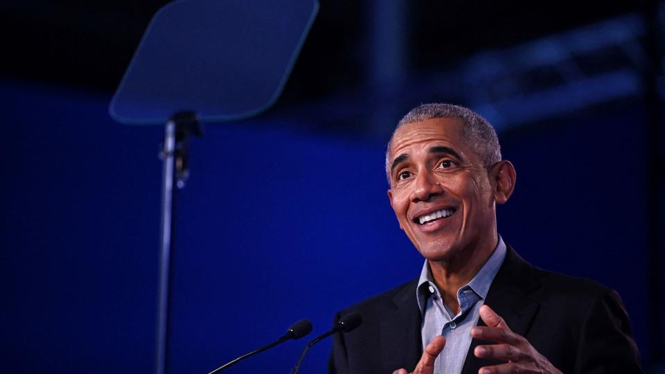 Til sommer besøger USA's tidligere præsident Barack Obama København og Skive. I Skive skal han deltage i en samtale med fokus på især grøn omstilling og klimaudfordringer. (Arkivfoto). <i>Paul Ellis/Ritzau Scanpix</i>