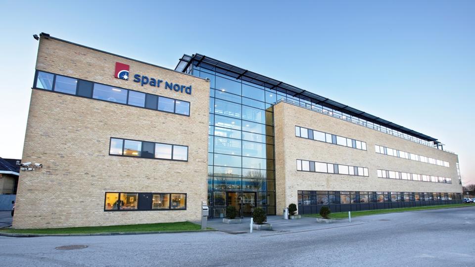 Spar Nord, Danmarks fjerdestørste bank, sætter også renten op, men først til september. <i>Foto: Spar Nord</i>