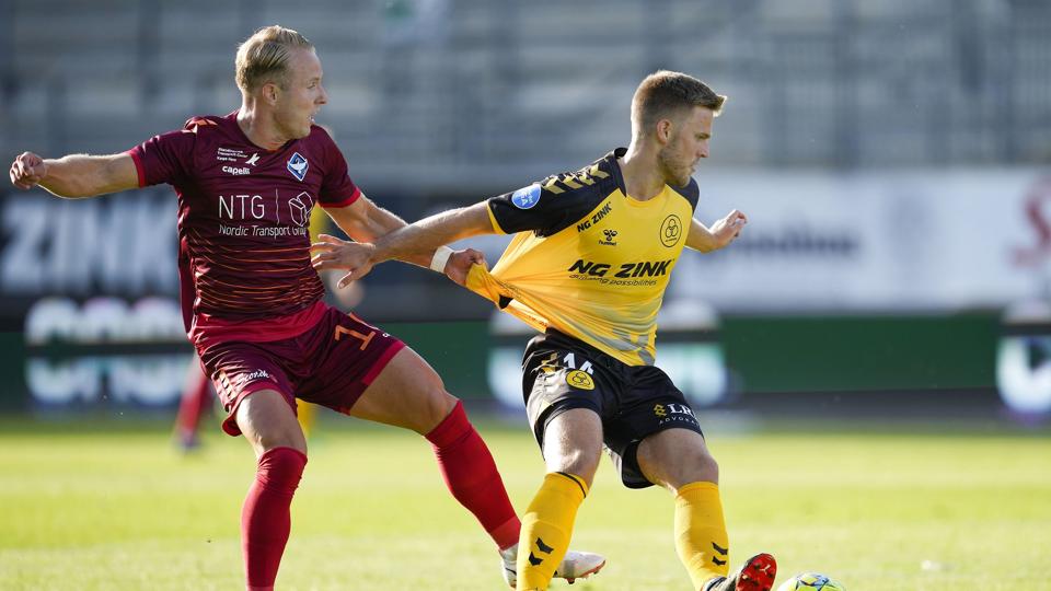 AC Horsens' sæson har ikke været uden udfordringer. Efter en hård opstart efterfulgt af momentum og storform nærmer AC Horsens sig toppen af tabellen. (Arkivfoto.) <i>Frank Cilius/Ritzau Scanpix</i>