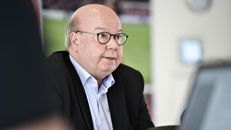 Jesper Møller var i december 2015 fire dage i Qatar på en privat ferie, skriver Ekstra Bladet. DBU fortæller, at formanden ønskede at opleve VM-værtslandet uden et officielt program fra de lokale myndigheders side. (Arkivfoto). <i>Philip Davali/Ritzau Scanpix</i>