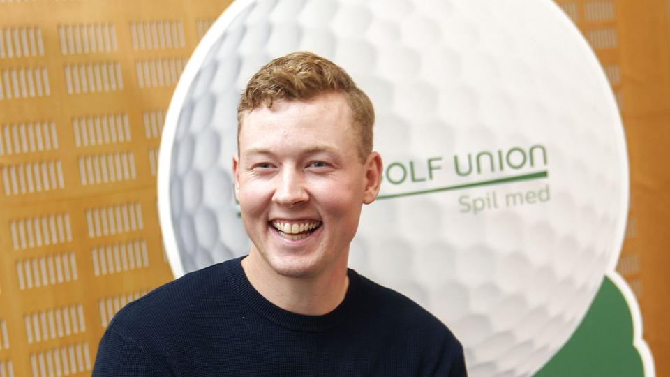 Marcus Helligkilde modtog i december Den Gyldne Golfbold. Han spillede i sidste sæson på Challenge Touren, men er i denne sæson at finde på øverste niveau på DP World Tour. (Arkivfoto). <i>Keld Navntoft/Ritzau Scanpix</i>