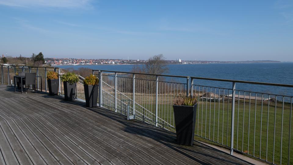 Hotel Limfjordens fantastiske udsigt. <i>Foto: Bjarne Hyldgaard.</i>