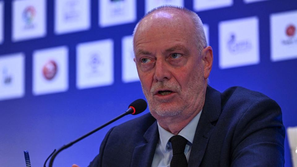 Claus Thomsen og European Leagues presser på for at ændre på detaljerne i det nye Champions League-format, der træder i kraft fra 2024. (Arkivfoto). <i>Ozan Kose/Ritzau Scanpix</i>