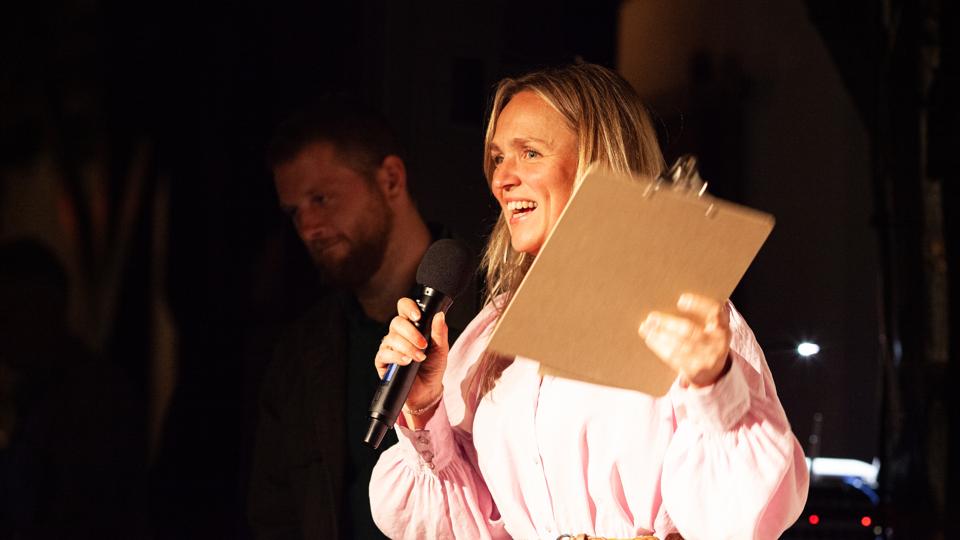 Alicja Cupial er festivalchef og idékvinde bag den anderledes filmfestival i Klitmøller. <i>Foto: Cecilia Samsson</i>