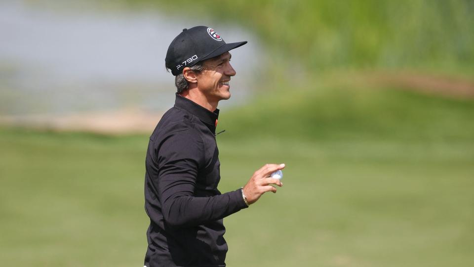 Thorbjørn Olesen er en af to danskere, der er med i topstriden i British Masters. <i>Paul Childs/Ritzau Scanpix</i>