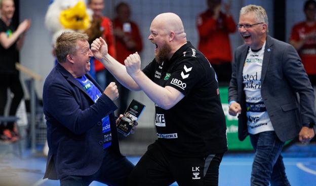 Mors-Thy-lejrens reaktion viste tydeligt, at det var en vild afslutning. <i>Foto: Bo Lehm</i>