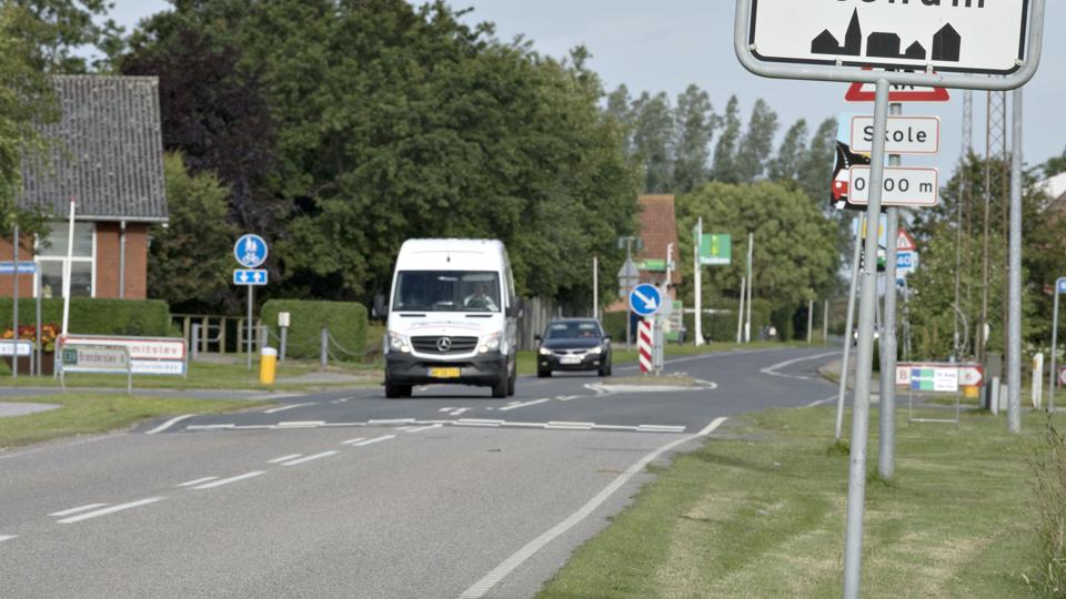 Borgerne i Stenum er ikke tilfredse med ændringerne i byen, der har øget bilisternes hastighed. <i>Henrik Louis</i>
