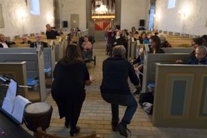 Musikalsk gave pakke ud i Skibsted Kirke