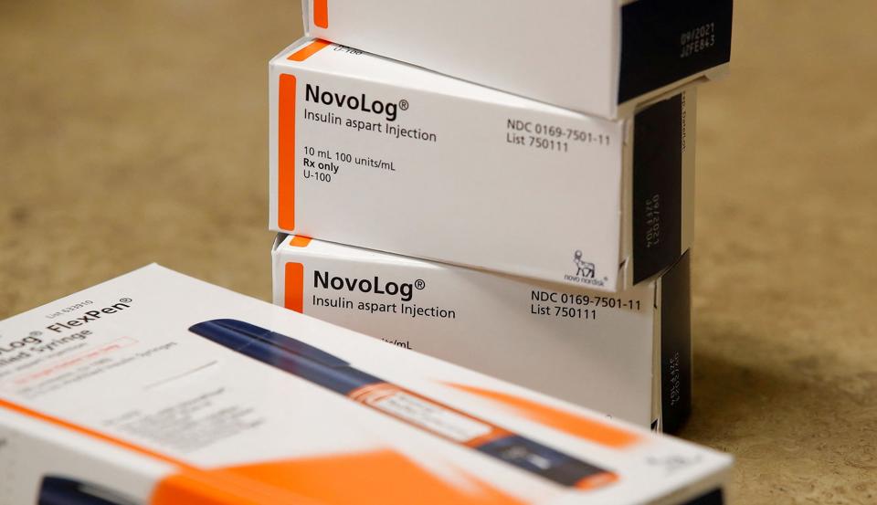 Dansk eksport af medicin såsom insulin fra NovoNordisk er en af hovedforklaringerne på, at USA er blevet det største danske eksportmarked. (Arkivfoto). <i>George Frey/Reuters</i>