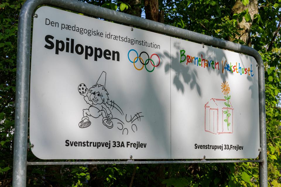 En 5 årrige pige druknede ved en ejendom ved siden af Væksthuset i Frejlev. <i>Foto: Henrik Bo</i>
