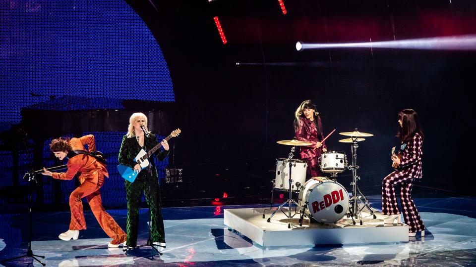Danmark stiller i år op med et rockband bestående af fire kvinder. <i>Ida Marie Odgaard/Ritzau Scanpix</i>