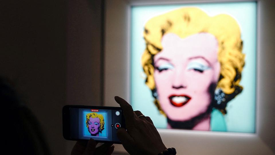 Andy Warhols verdenskendte portræt af Marilyn Monroe er blevet det dyreste auktionssolgte billede fra det 20. århundrede. (Arkivfoto). <i>Carlo Allegri/Reuters</i>