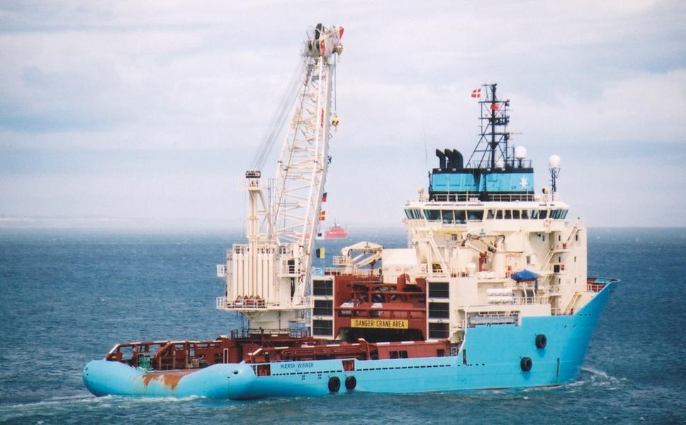 'Maersk Winner' fotograferet i 2005. Foto: