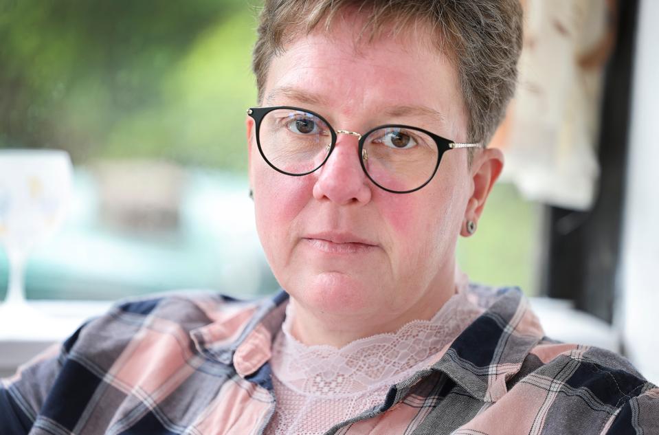 Laila Tronsen var i et voldeligt parforhold i 21 år. <i>Foto: Bente Poder</i>