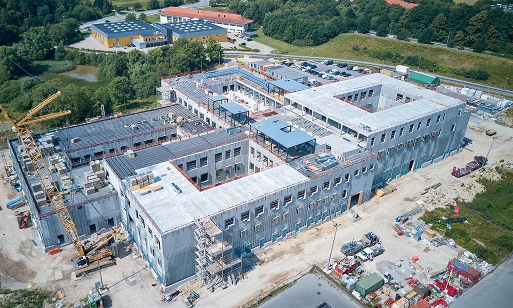 Helsingørs nye sundhedshus, som Elindco er totalentreprenør på, bliver 19.400 kvm og bliver arbejdsplads for 200 medarbejdere.