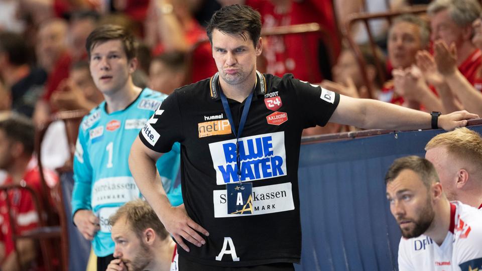 Arnor Atlason stopper som assistenttræner i Aalborg Håndbold <i>Arkivfoto: Claus Søndberg</i>