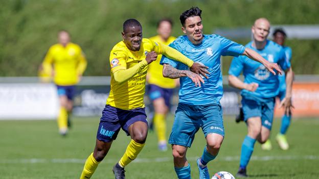 Jammerbugt FC spillede i sidste sæson i 1. division, men rykkede efter sæsonen ned i 2. division. <i>Arkivfoto: Torben Hansen</i>