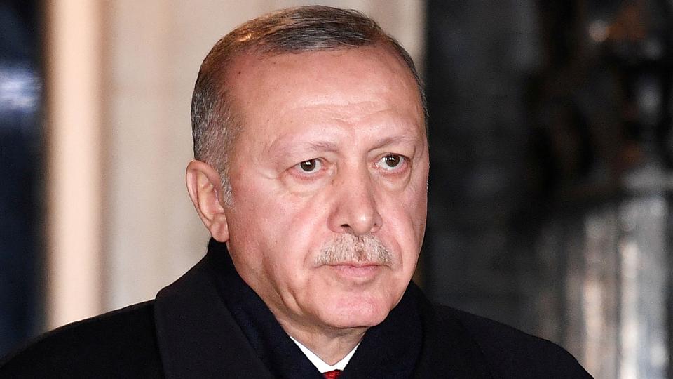 Tyrkiets præsident, Recep Tayyip Erdogan, har udtrykt skepsis mod, at Sverige og Finland kommer med i Nato. Men tyrkerne kommer ikke til at blokere, vuderer lektor. (Arkiv) <i>Pool New/Reuters</i>