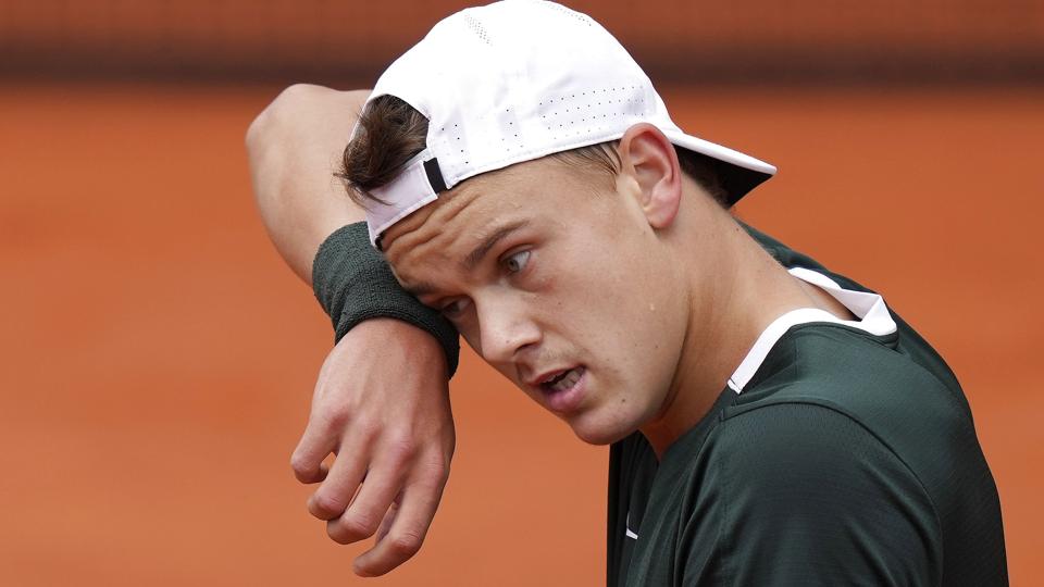 Holger Rune vandt for to uger siden sin første ATP-titel og er nu på jagt efter sin anden. (Arkivfoto). <i>Matthias Schrader/Ritzau Scanpix</i>