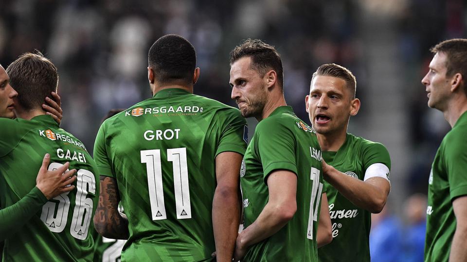 Viborg FF er tæt på at have sikret sig syvendepladsen i Superligaen, som giver en playoffkamp om en europæisk billet. <i>Ernst Van Norde/Ritzau Scanpix</i>