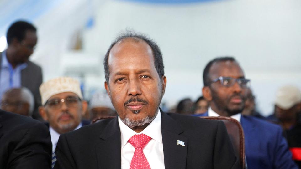 Den 66-årige Hassan Sheikh Mohamud skal igen være Somalias præsident. <i>Feisal Omar/Reuters</i>
