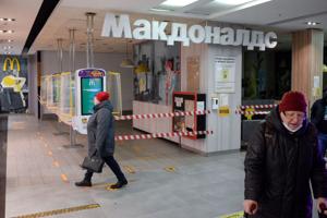 McDonald's forlader Rusland på grund af Ukraine-krigen