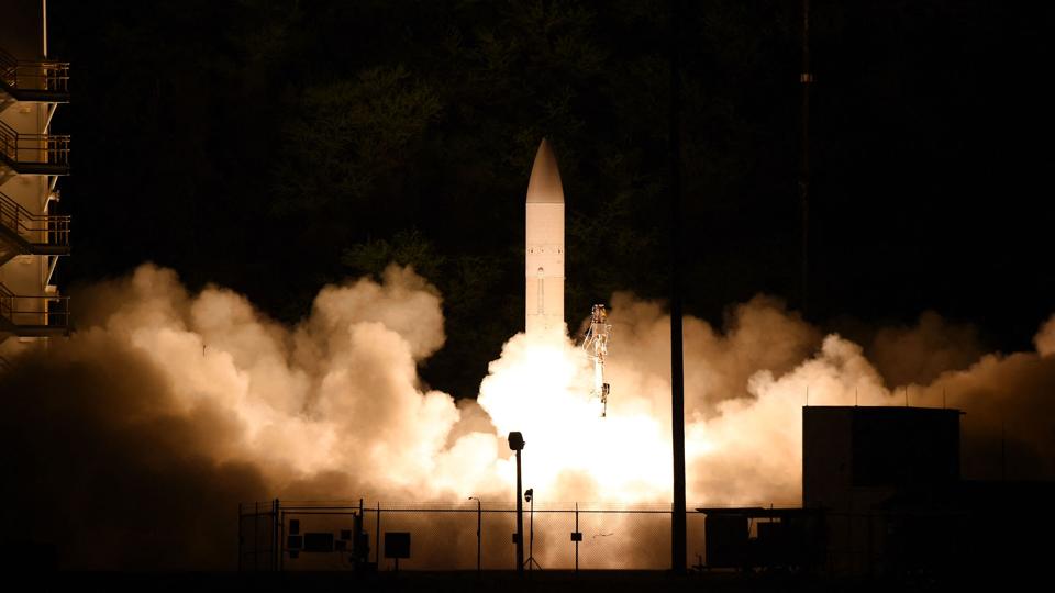 Det amerikanske luftvåben har tidligere afprøvet hypersoniske våben. På billedet ses en test fra marts 2020. <i>Oscar Sosa/Ritzau Scanpix</i>