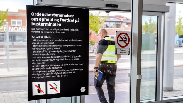 Uro og uorden er tilbage på Hobro Busterminal. <i>Foto: Torben Hansen</i>