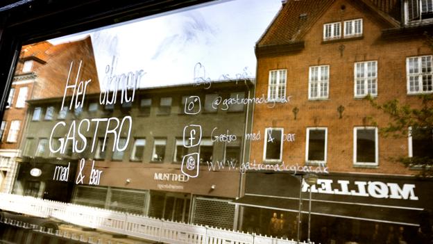Gastro Mad & Bar åbner i Strømgade, hvor Café Rod tidligere lå. <i>Foto: Claus Søndberg</i>