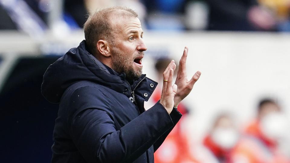 Hoffenheim har stoppet samarbejdet med cheftræner Sebastian Hoeness efter skuffende resultater i Bundesligaen i de seneste par måneder. <i>Uwe Anspach/Ritzau Scanpix</i>