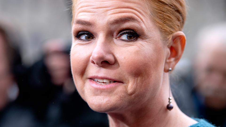 Inger Støjberg inviterer alle, der har lyst, til takkefest på Visborggaard Slot ved Hadsund Kr. himmelfartsdag fra 14-17. <i>Foto: Bax Lindhardt/Ritzau Scanpix</i>
