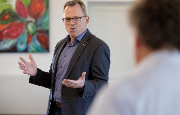- Kunne vi undvære busgrave, gjorde vi det også, siger rådmand Jan Nymark Thaysen. <i>Foto: Henrik Bo</i>