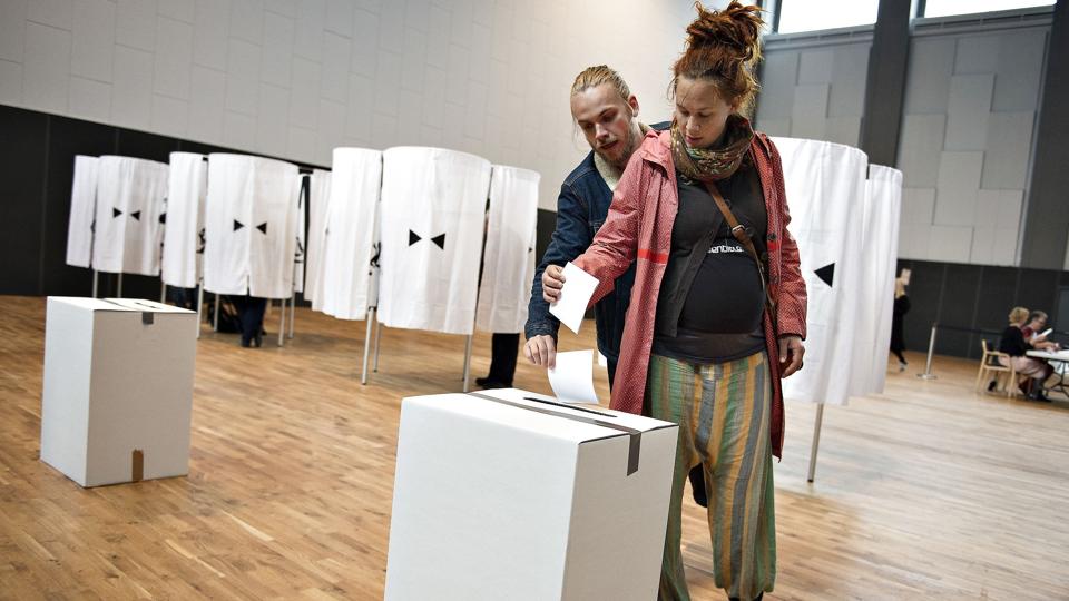 Mere end fire millioner danskere kan stemme til folkeafstemningen om forsvarsforbeholdet den 1. juni. (Arkivfoto) <i>Henning Bagger/Ritzau Scanpix</i>