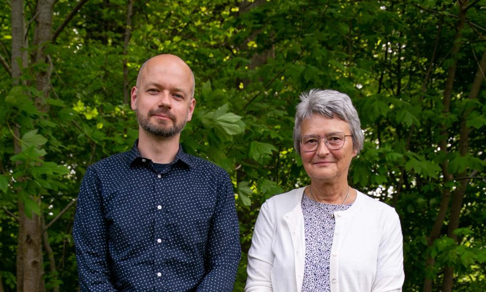 Næstformand Jonas Westergaard Siwertsen og formand Anette Poulsen, SOSU Østjylland, i perioden maj 2022 til april 2026.