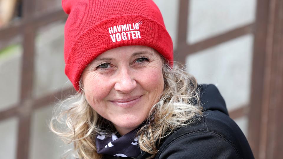 Lotte Sort. <i>Foto: Bente Poder</i>