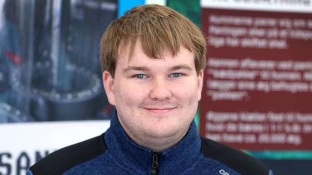Alex Rump, bor i Aalborg og bruger tid på at studere insekter og fugle alle mulige steder. <i>Foto: Bente Poder</i>