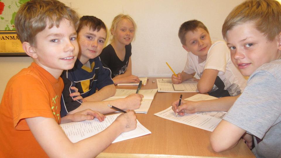 Thorup Klim Samdrift kører undervisningen af skolebørnene på en lidt anderledes måde. De har nemlig indført ’ugeskema-revolutionen’, hvor hensigten er, at eleverne skal få større ansvar for egen læring. Privatfoto.