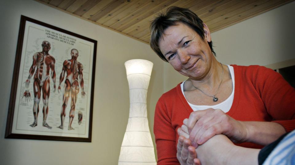 Borgermøde-initiativtager Grethe Andreasen har tidligere i 12 år siddet i byrådet i Nørager - og driver i dag bl. a. zoneterapeutklinik i privatboligen.? Arkivfoto <i>Pressefotograf Henrik Bo</i>