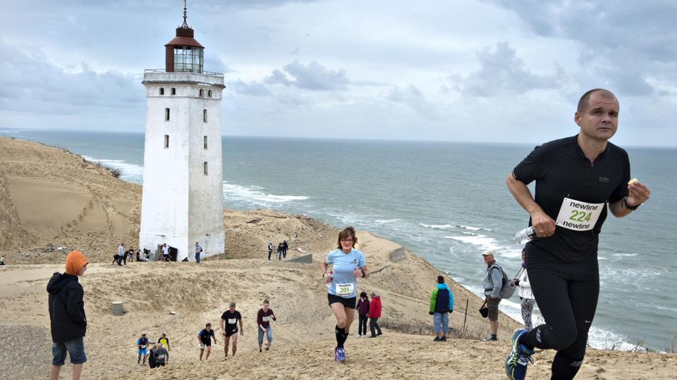 Rubjerg Knude Løbet 2015 byder på en barskere maraton end tidligere som denne. Arkivfoto: Hans Ravn <i>Hans Ravn</i>