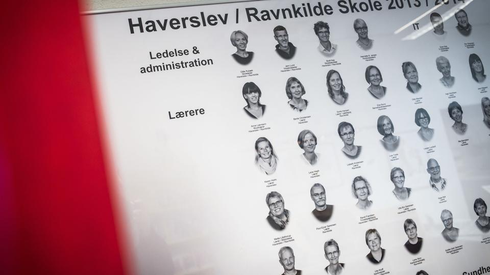 Haverslev-Ravnkilde Skole skal igen deles op i to skoler med hver sin kontrakt og leder, mener otte medlemmer af byrådet. Arkivfoto: Martin Damgård