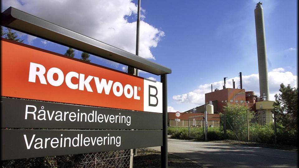 Der bliver nu investeret næsten en halv milliard i Rockwools fabrik i Øster Doense. Foto: Lars Pauli