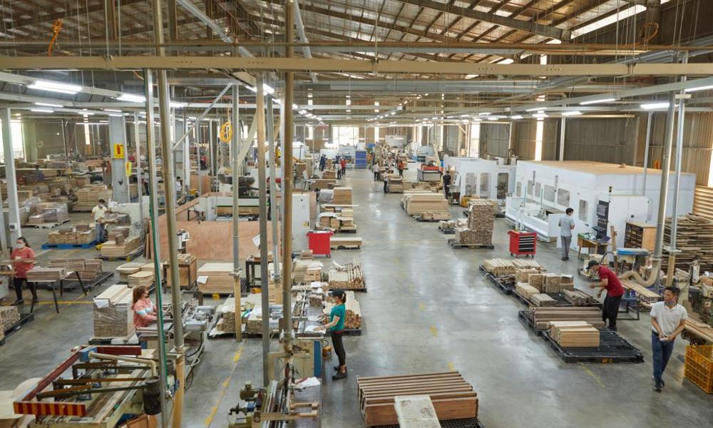 Core Ones fabrik i Vietnam breder sig over 26.000 kvm under tag.