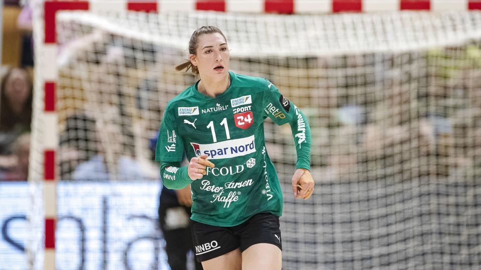 Line Haugsted er ude cirka et halvt år med en skulderskade (Arkivfoto). <i>Johnny Pedersen/Ritzau Scanpix</i>