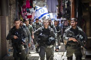 Sammenstød forud for israelsk flagmarch i Østjerusalem