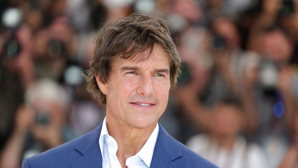 "Top Gun: Maverick" er Tom Cruises største film nogensinde målt på indtjeningen i åbningsweekenden. (Arkivfoto) <i>Valery Hache/Ritzau Scanpix</i>